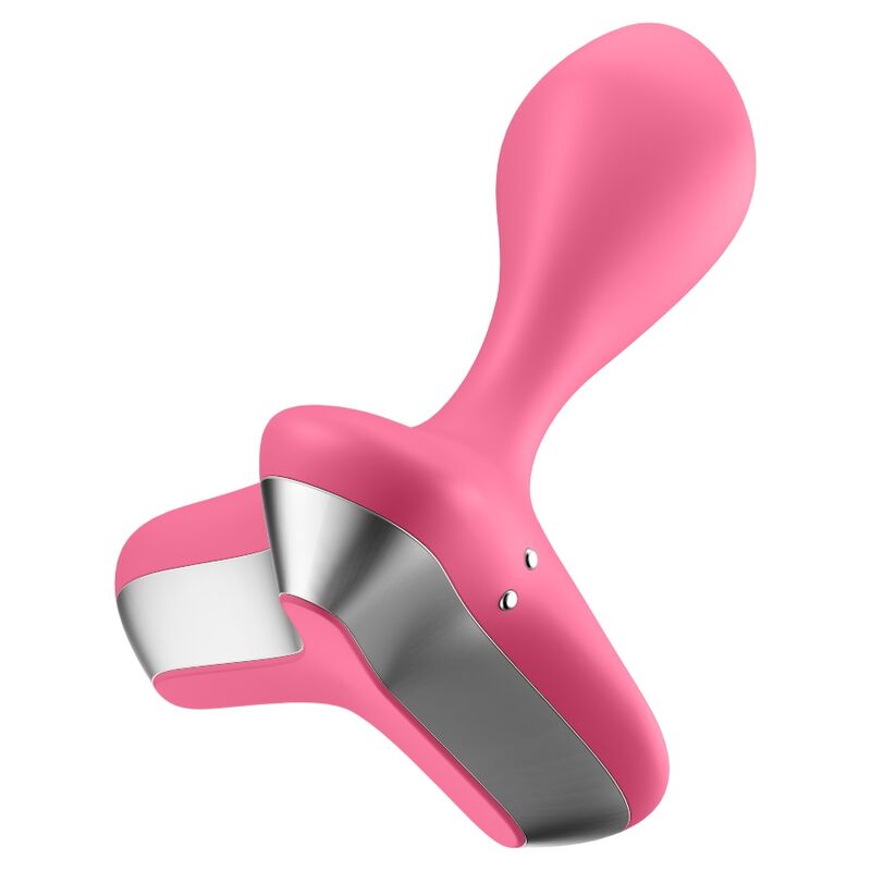 SATISFYER GAME CHANGER PLUG VIBRADOR ROSA