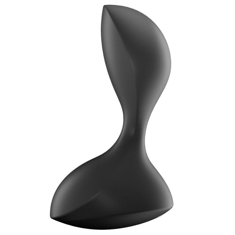 SATISFYER APLICATIVO DE PLUGUE VIBRAToRIO SWEET SEAL PRETO