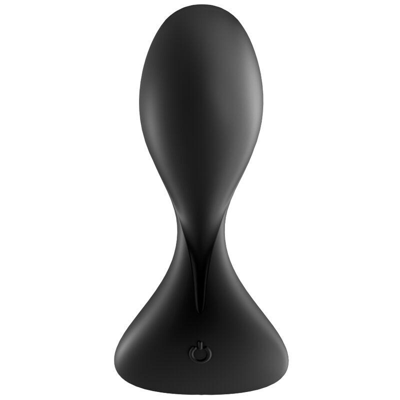 SATISFYER APLICATIVO DE PLUGUE VIBRAToRIO TRENDSETTER PRETO