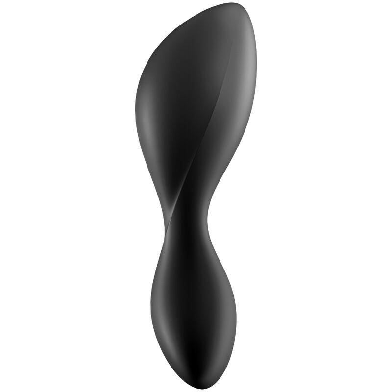 SATISFYER APLICATIVO DE PLUGUE VIBRAToRIO TRENDSETTER PRETO