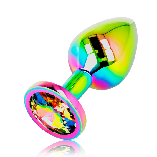 OHMAMA PLUG ANAL CiRCULO IRIDESCENTE TAMANHO S