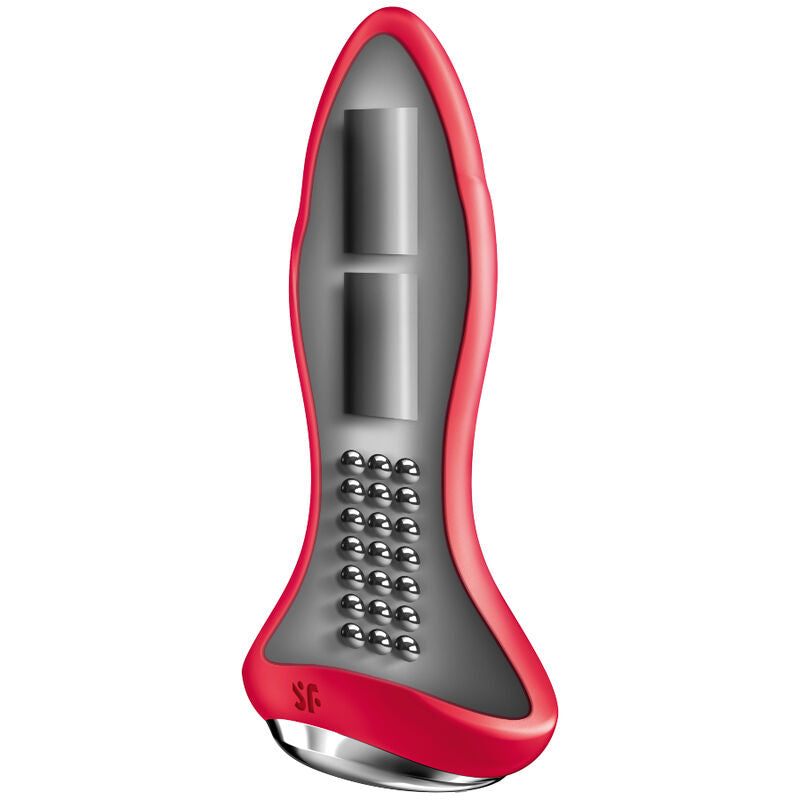 SATISFYER ROTATOR PLUG 1 VIBRATING PLUG APP VERMELHO