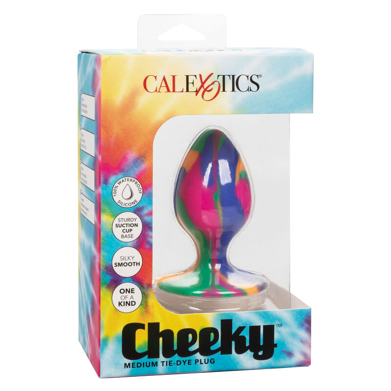 CALIFORNIA EXOTICS CHEEKY MeDIO TIE DYE PLUG ANAL