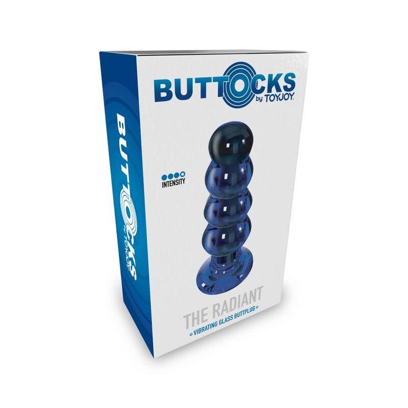 TOYJOY NaDEGAS O BUTTPLUG DE VIDRO RADIANTE