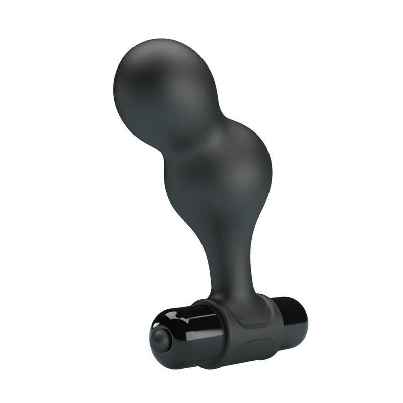 MR PLAY PLUG ANAL VIBRADOR DE SILICONE PRETO