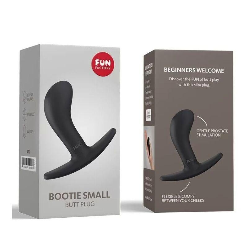 FUN FACTORY BOOTIE ANAL PLUG PEQUENO PRETO