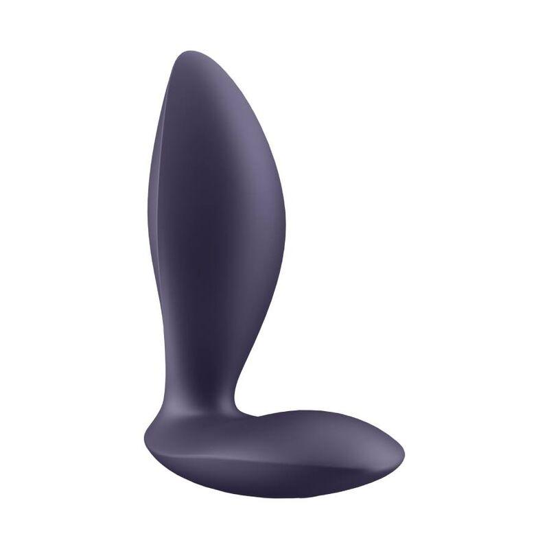 SATISFYER PLUGUE DE ALIMENTAO ROXO