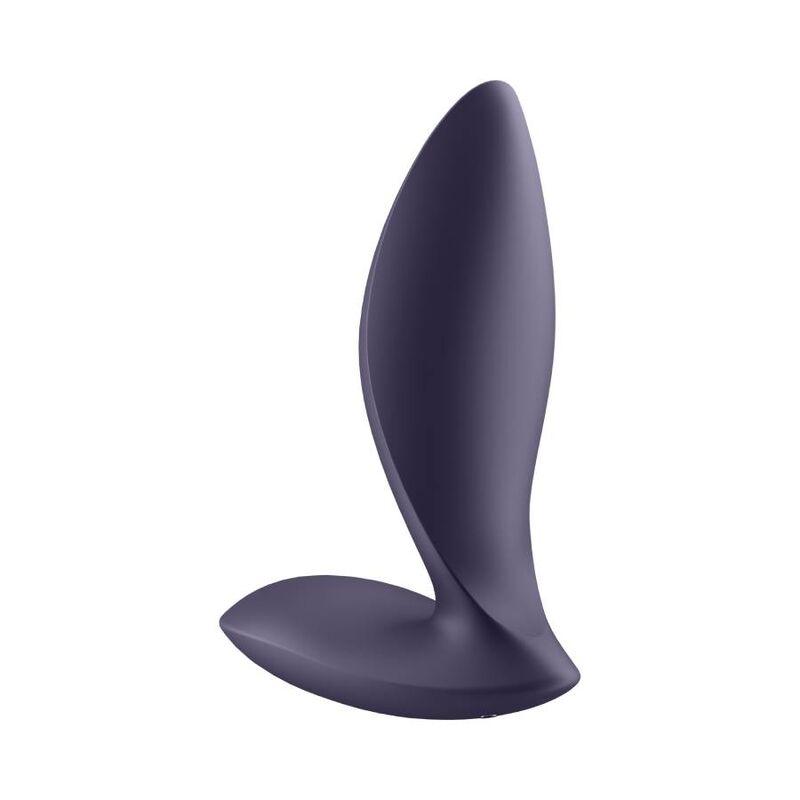 SATISFYER PLUGUE DE ALIMENTAO ROXO