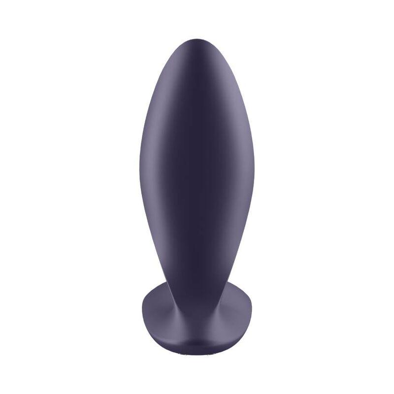 SATISFYER PLUGUE DE ALIMENTAO ROXO