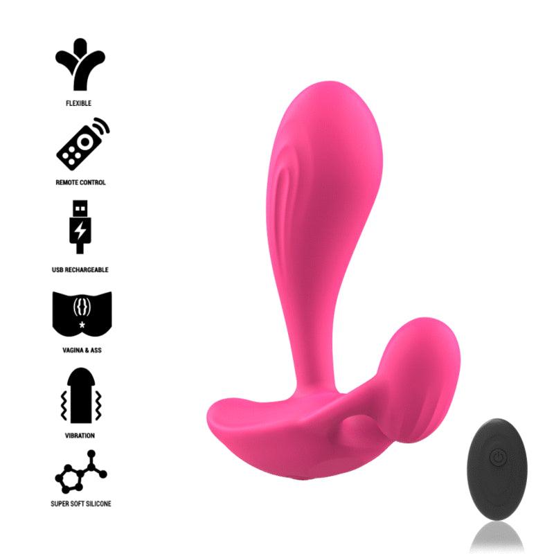 INTENSE SHELLY PLUG ANAL CONTROLE REMOTO ROSA