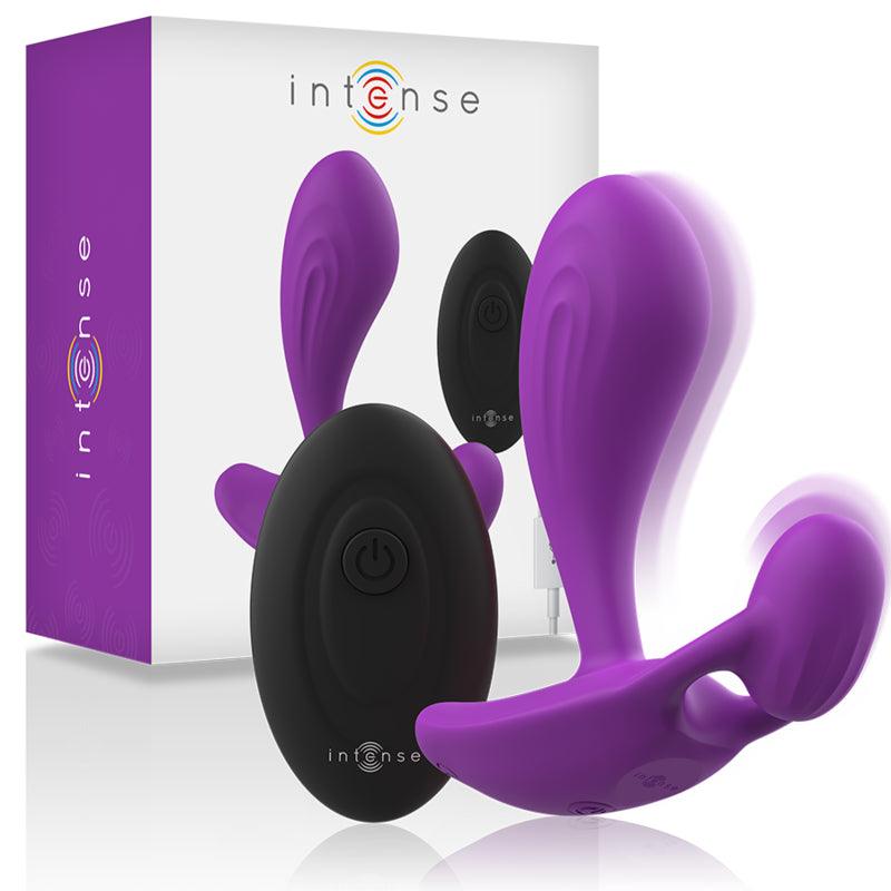 INTENSE SHELLY PLUG ANAL CONTROLE REMOTO ROXO