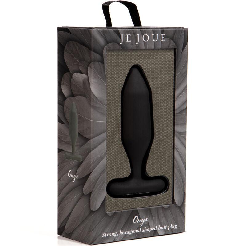 JE JOUE VIBRADOR ANAL PLUG ONYX PRETO