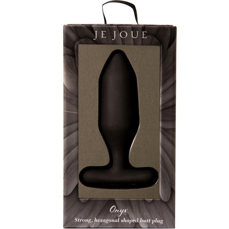 JE JOUE VIBRADOR ANAL PLUG ONYX PRETO