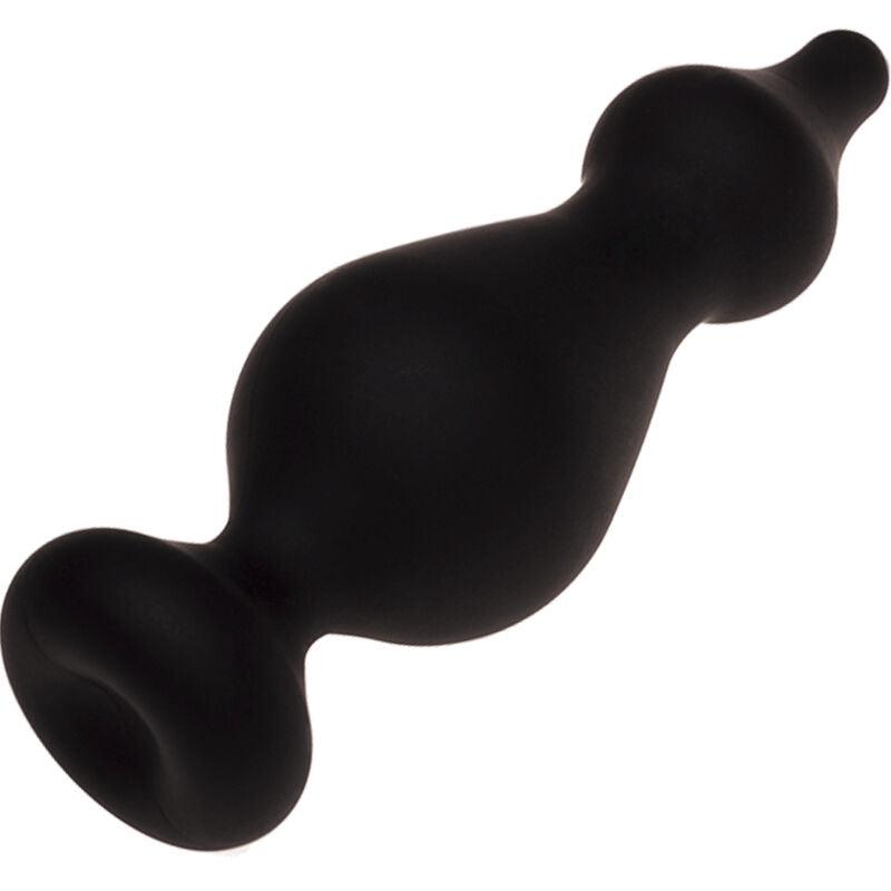 ADRIEN LASTIC AMUSE PLUG ANAL SILICONE PRETO TAMANHO L