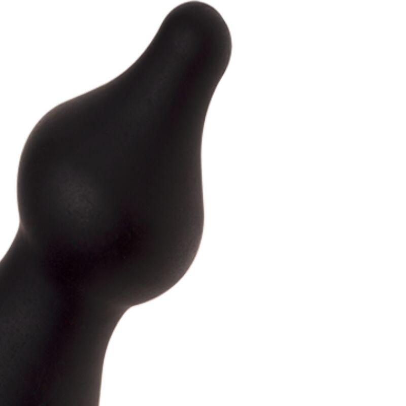 ADRIEN LASTIC AMUSE PLUG ANAL SILICONE PRETO TAMANHO S