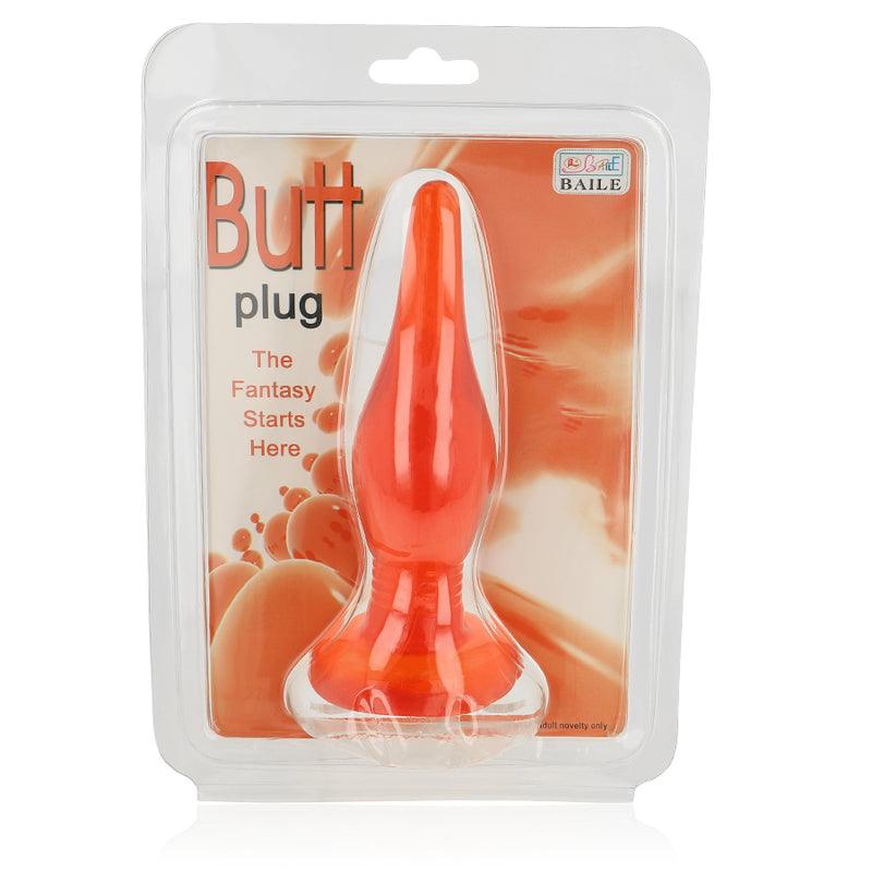 BAILE PLUG ANAL SOFT TOUCH VERMELHO 142 CM