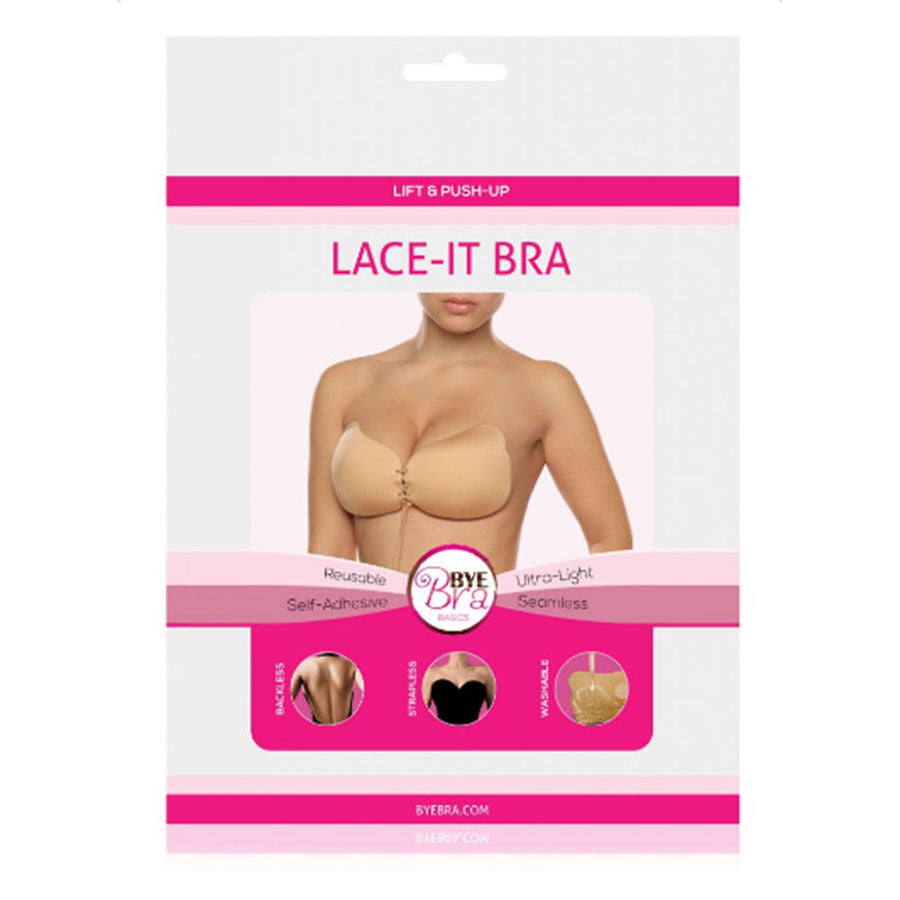 BYE BRA LACE IT APRIMORAMENTO PUSH UP BEIGE COPO C