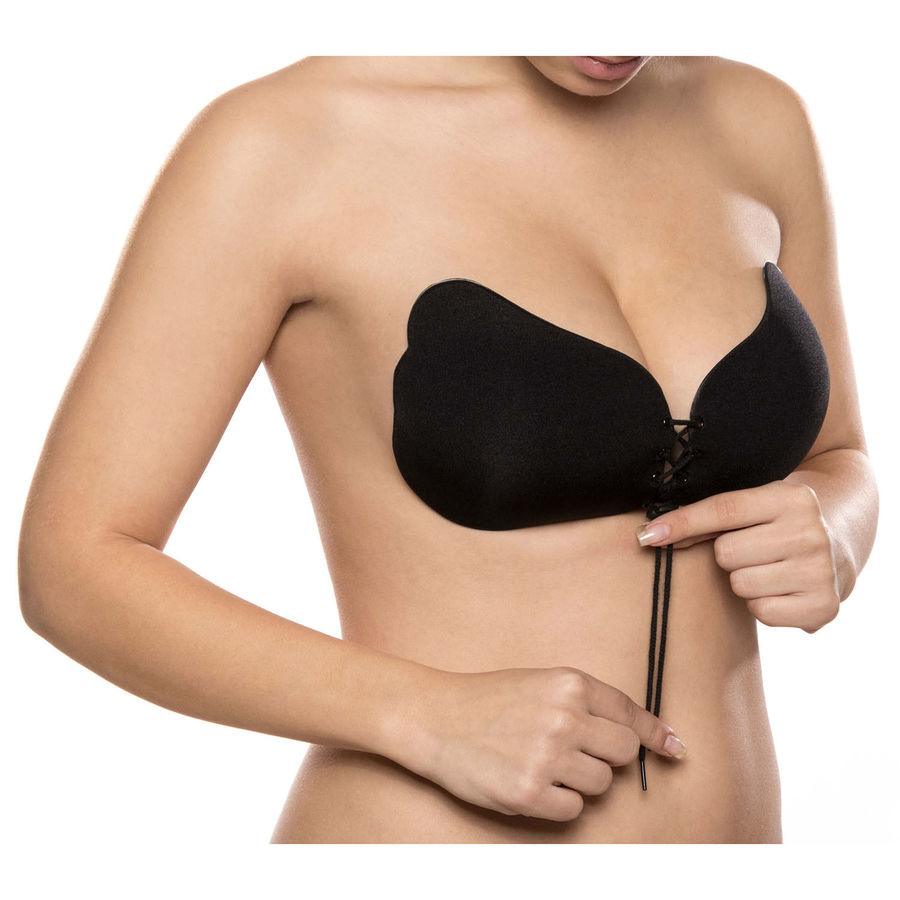 BYE BRA LACE IT APRIMORAMENTO PUSH UP PRETO COPO A