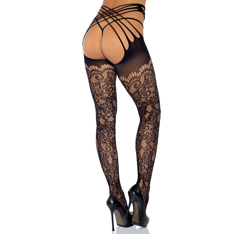 LEG AVENUE WRAP AROUND CALAS SEM CROTHLESS TAMANHO uNICO