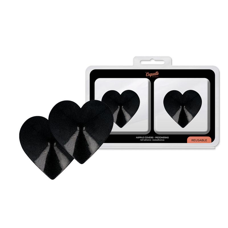 COQUETTE CHIC DESIRE CAPAS DE BICOS BLACK HEARTS