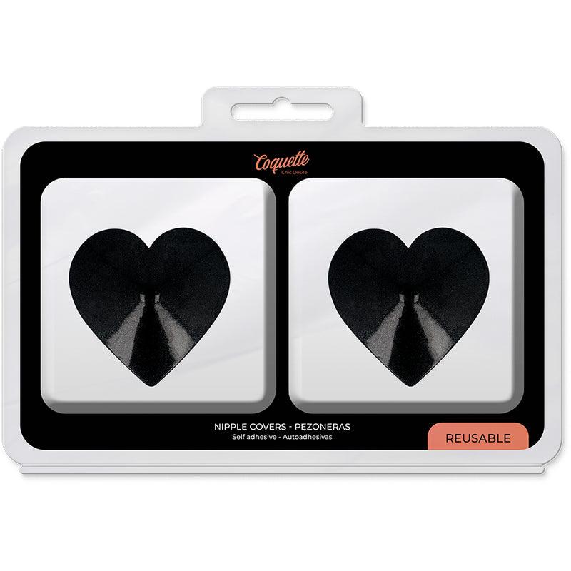 COQUETTE CHIC DESIRE CAPAS DE BICOS BLACK HEARTS