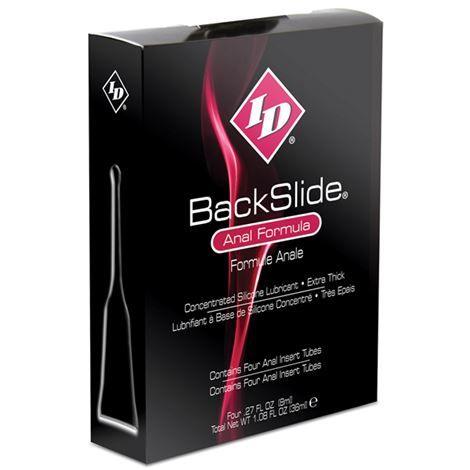 ID BACKSLIDE ANAL INSERT 4 TUBOS 8ML