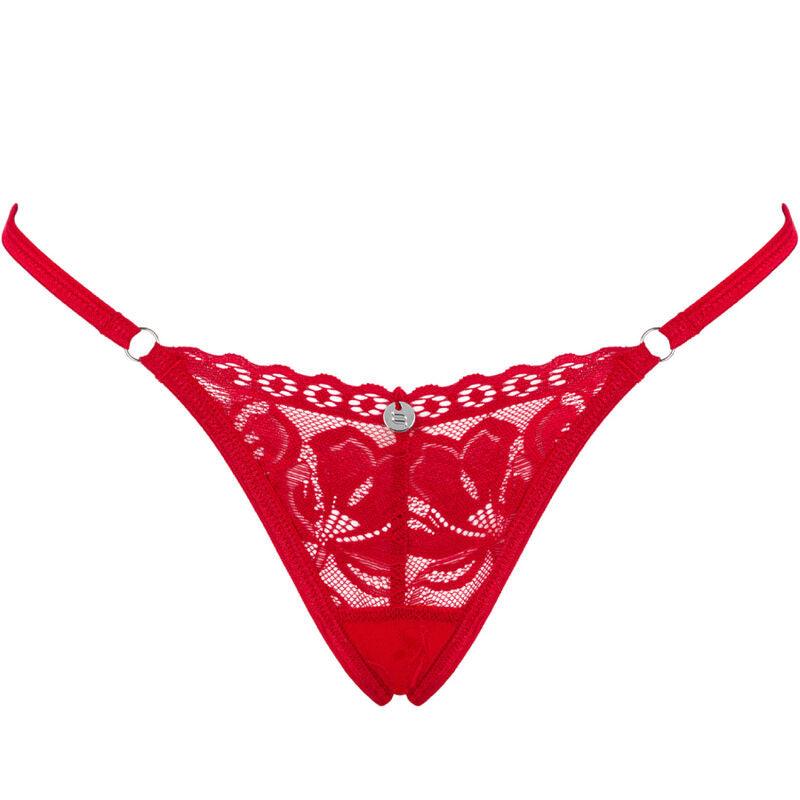 OBSESSIVE TANGA LACELOVE VERMELHA XS S