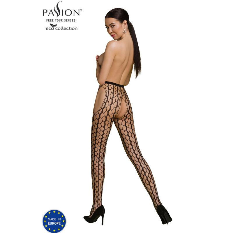 PASSION ECO COLLECTION BODYSTOCKING ECO S007 NEGRO