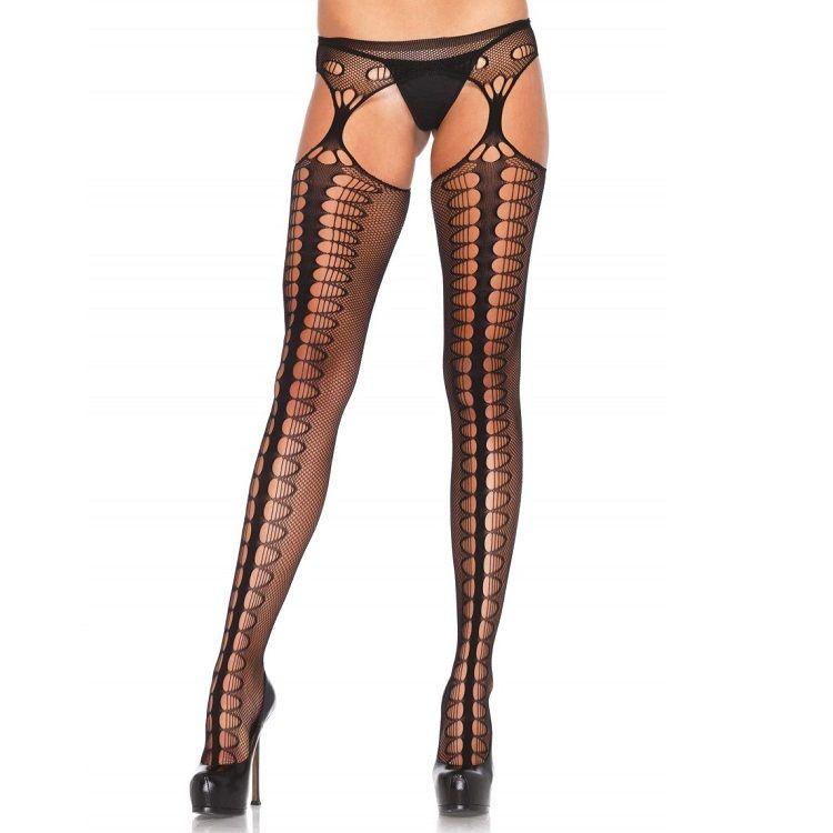 LEG AVENUE COM GARTER EXCLUSIVE PRETO