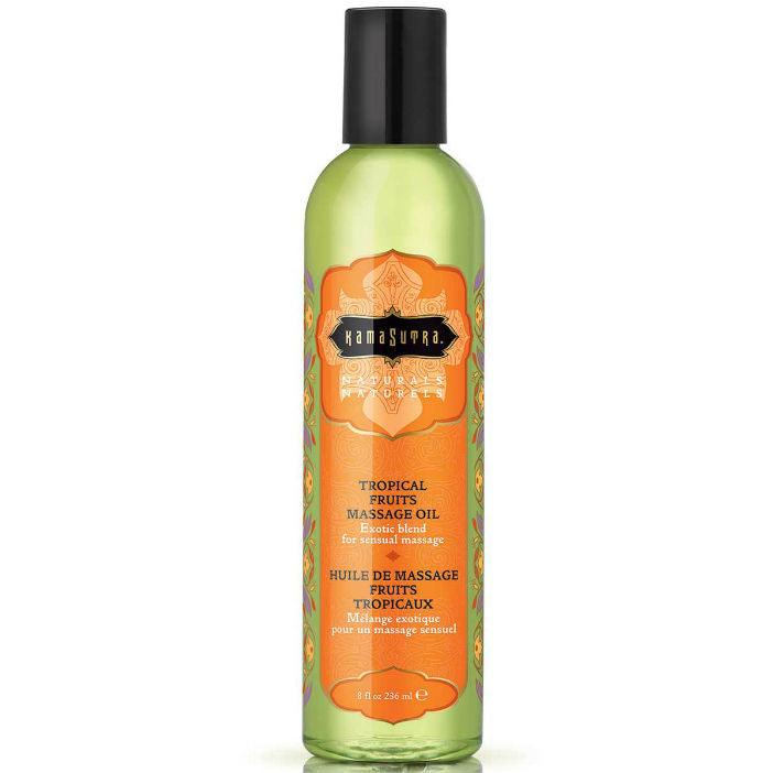 KAMASUTRA oLEO DE MASSAGEM NATURALS FRUTAS TROPICAIS 236ML