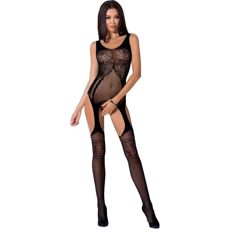 PASSION WOMAN BS061 BODYSTOCKING ROJO TALLA UNICA