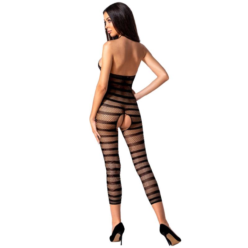 PASSION WOMAN BS081 BODYSTOCKING PRETO TAMANHO uNICO