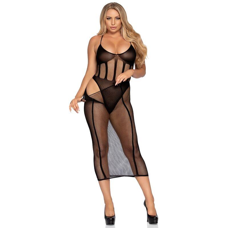 LEG AVENUE CONJUNTO DE BODY E SAIA TAMANHO uNICO