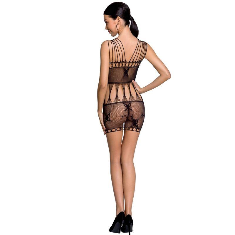 PASSION WOMAN BS090 BODYSTOCKING PRETO TAMANHO uNICO