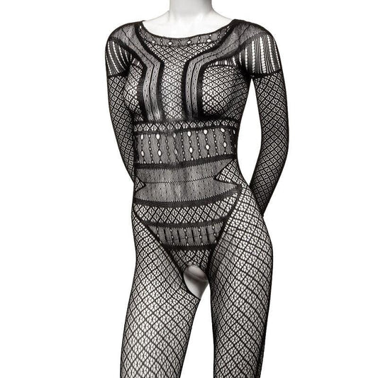 CALIFORNIA EXOTICS LACE BODY SUIT PLUS SIZE