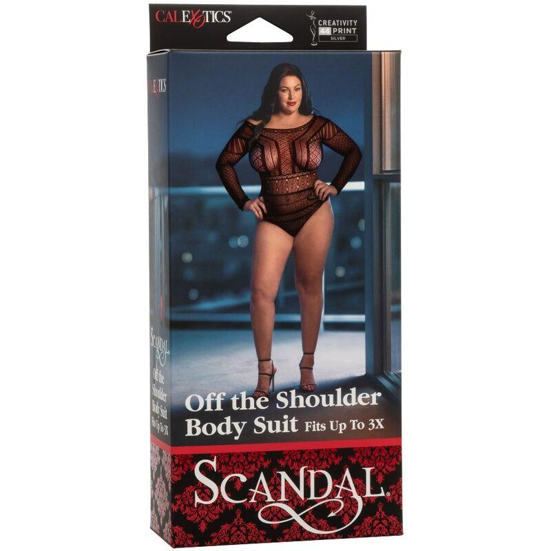 CALIFORNIA EXOTICS TERNO DE OMBRO SCANDAL PLUS SIZE