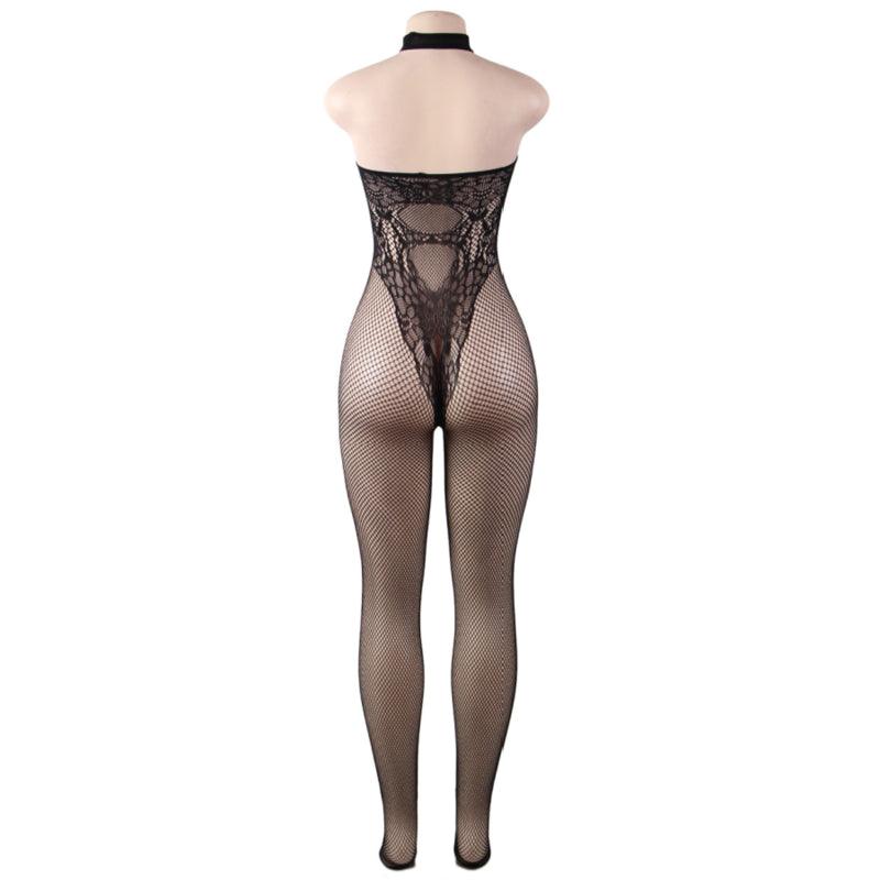 QUEEN LINGERIE BARE BACK BODYSTOCKING S L