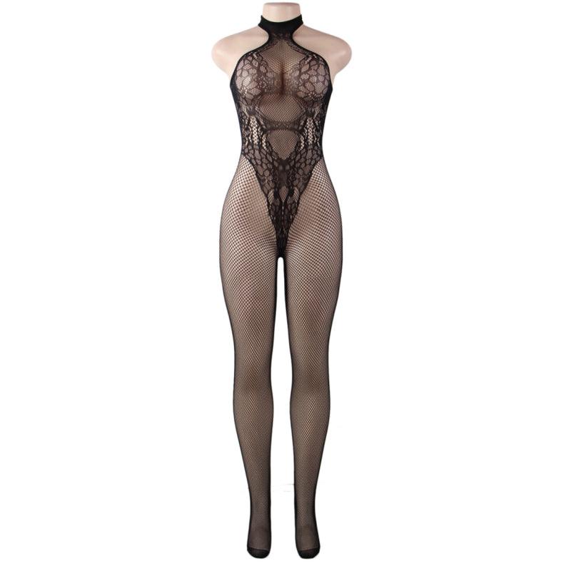 QUEEN LINGERIE BARE BACK BODYSTOCKING S L