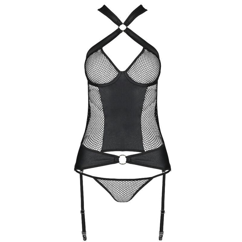 PASSION CORSET DE COURO ECOLoGICO AMANDA S M