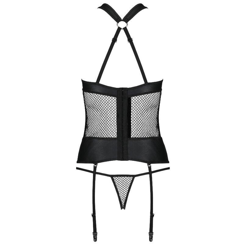 PASSION CORSET DE COURO ECOLoGICO AMANDA S M