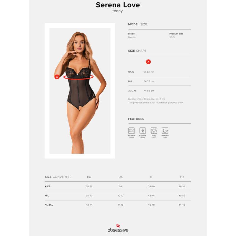 OBSESSIVE SERENA LOVE TEDDY XS S