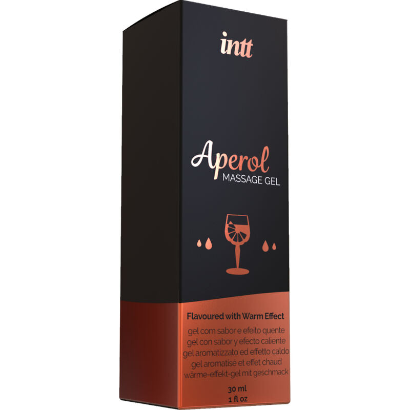 INTT MASSAGE ORAL SEX GEL DE MASSAGEM APEROL EFEITO DE CALOR INTENSO