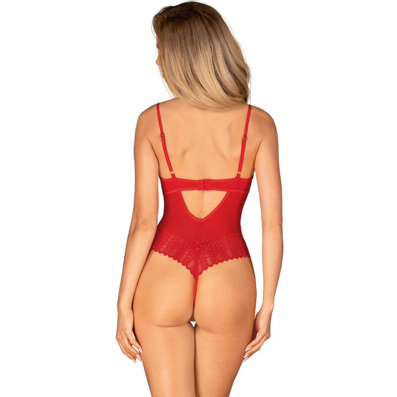 OBSESSIVE INGRIDIA CROTCHLESS VERMELHO XS S