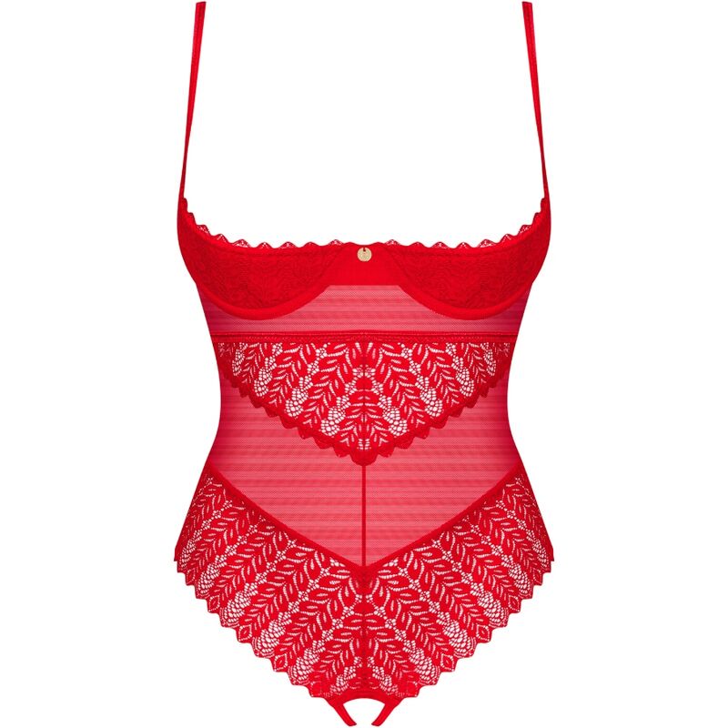 OBSESSIVE INGRIDIA CROTCHLESS VERMELHO XS S