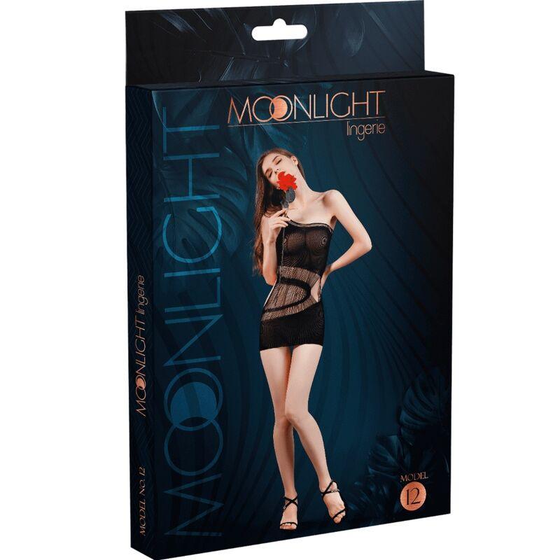 MOONLIGHT VESTIDO MODELO 12 PRETO TAMANHO uNICO