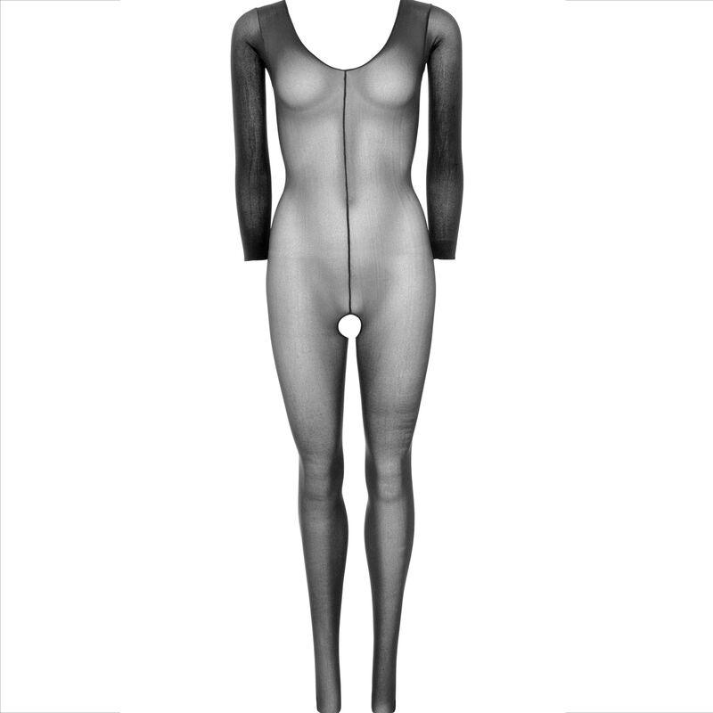 LEG AVENUE BODYSTOCKING MANGA COMPRIDA PRETO