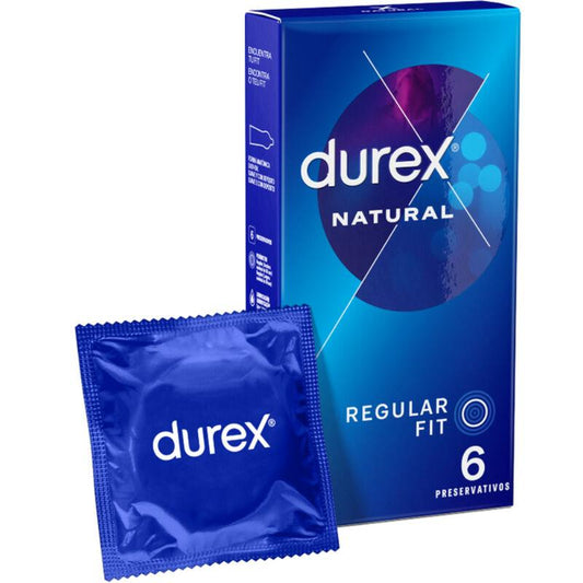 DUREX NATURAL CLaSSICO 6 UNIDADES