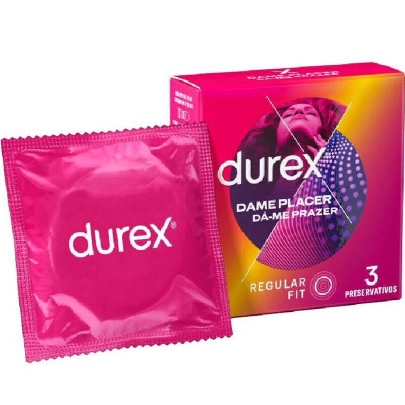 DUREX PLACADOR DAME 3 UNIDADES