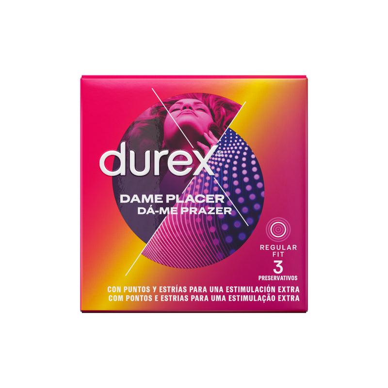 DUREX PLACADOR DAME 3 UNIDADES