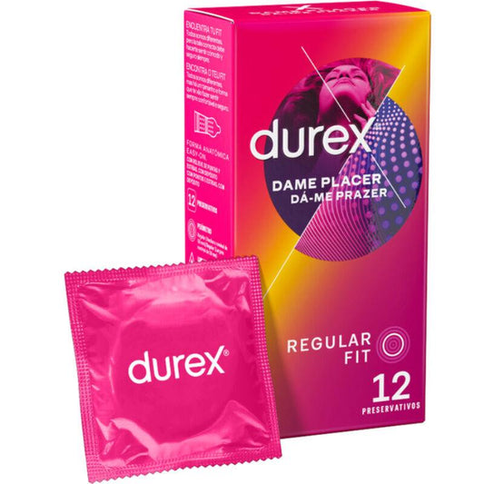 DUREX PLACADOR DAME 12 UNIDADES